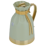 Al Saif Gallery Balqis Thermal Glass Thermos, 1 Liter - Green product image 2