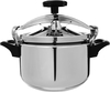 Al Saif Gallery Steel Pressure Cooker, 9 Liter - Silver product image 1