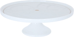 Al Saif Gallery porcelain cake serving stand, round, lid, plates - white product image 2