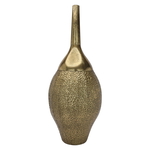 Steel Al Saif Gallery Vase - Gold product image 1