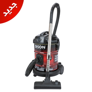 Edison ZL16-31T Turbo Drum Vacuum Cleaner Steel, 2000 Watt, Cord Length 5 Meters - Black Red product image