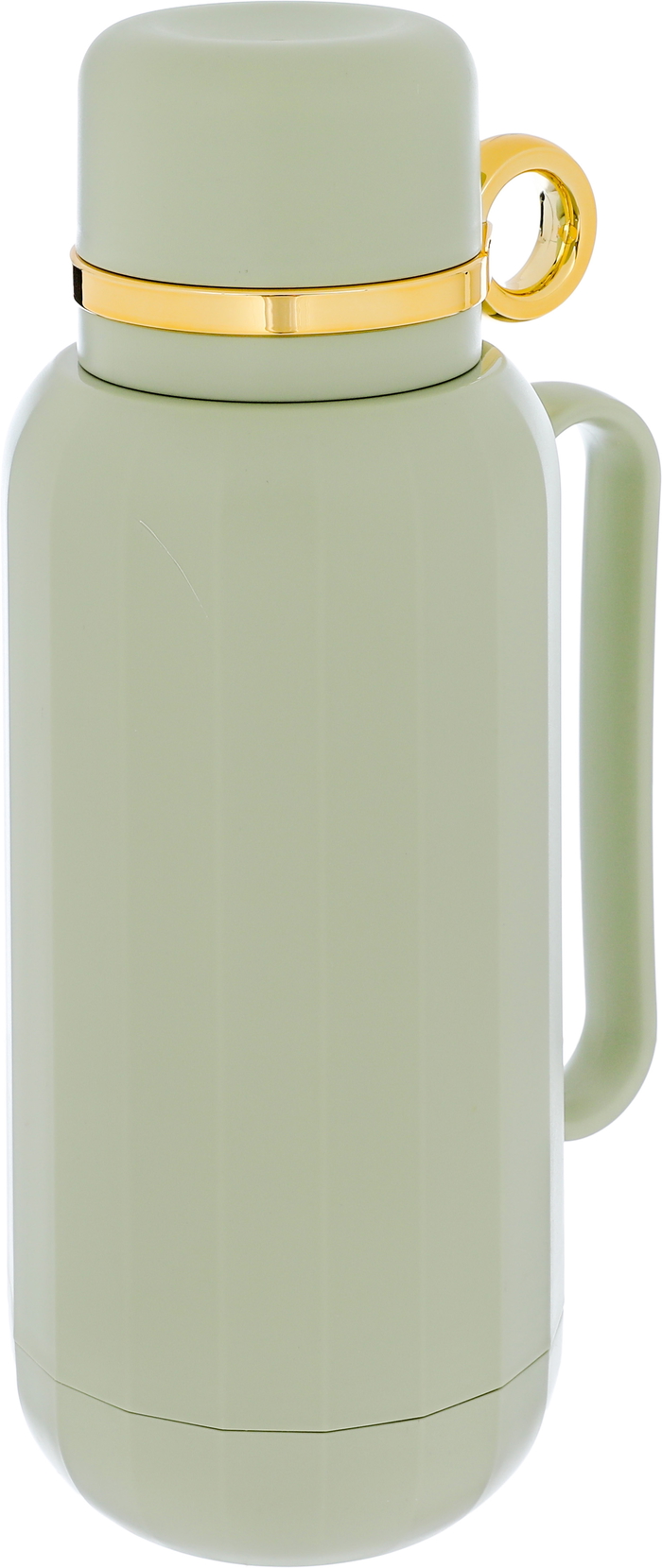 Timeless Glass Thermos, 1 Liter, Plastic Exterior - Olive Green product image 3