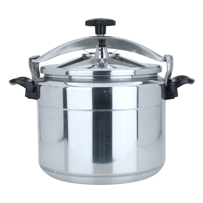 Alsaif Plus Aluminum Pressure Cooker, 20 Litres, 30 Cm - Silver product image 1