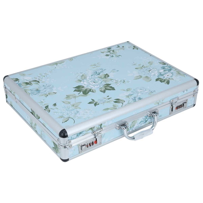طقم ملاعق استيل بحقيبة ألمنيوم السيف غاليري، 72 قطعة، نقش ذهبي - فضي product image 4