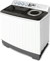 Edison Edstt08 Twin Tub Washing Machine, Top Load, 8 Kg, 980 Rpm - White product image 1