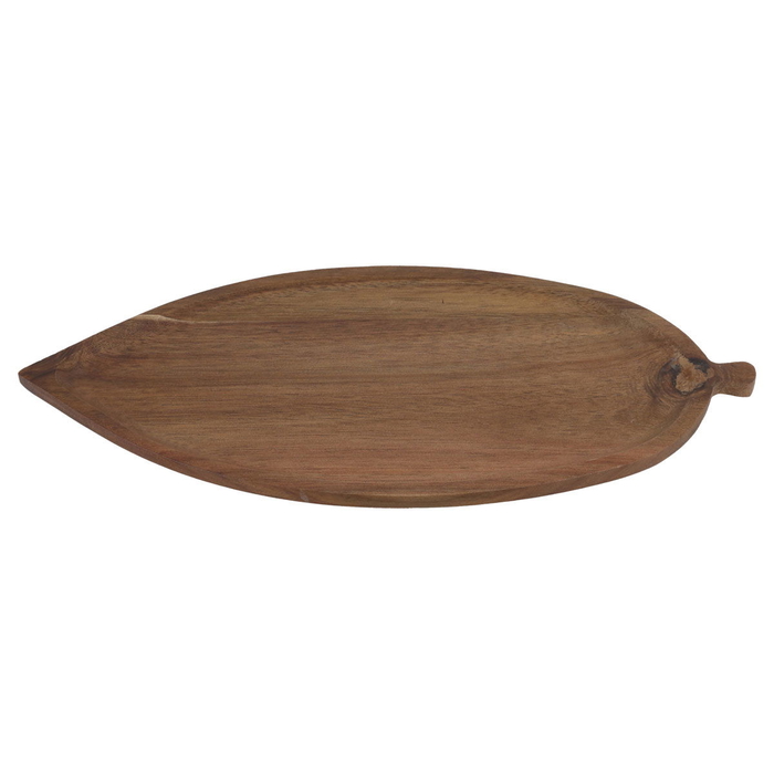 Al Saif Gallery wooden serving plate, 36 x 16 x 2.5 cm, paper - wooden product image 1