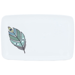 Al Saif Gallery porcelain serving plate, 34 x 25 cm, rectangular - white product image 2