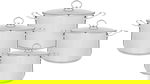 طقم قدور استيل لورا السيف، 4 قطع - فضي product image 1