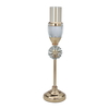 Al-Qannas steel candlestick, 7 x 10 x 30 cm, base - gold product image 2