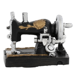 Iron decorative sewing machine, 18 x 7 x 11 cm - black product image 1