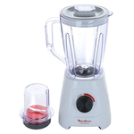 Moulinex Blend Force Electric Blender, 600 Watt, 1.5 Liter, 2 Speeds - White product image 3