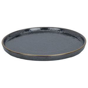 Al Saif Gallery porcelain serving plate, 20 cm, circular, with gold-black font product image