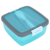 Al Saif Gallery Plastic Lunch Box, 1.6 Liter, Square - Light Blue product image 1