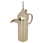 Al Saif Gallery Dallah Arabic coffee Steel, 1 liter - Gold product image 2