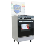 Dora DEGCFY5555A Gas Oven, 4 Burners, Full Safety, 55*55 cm, Steel, Silver product image 2