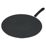 Steel red flame baking pan, 35 cm, long handle - black product image 1