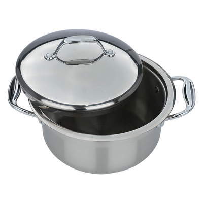 Steel Rocky Al Saif Gallery Pot, 18 cm - Silver product image 3