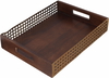 Saif Gallery wooden serving tofir, 35x25x6.3 cm, rectangle, small - brown product image 2