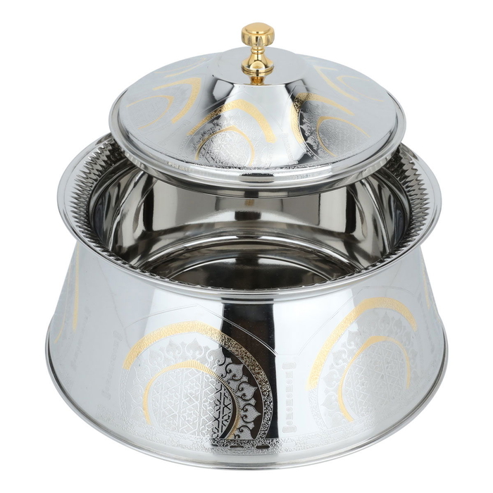 Al Saif Gallery Steel Food Container, 5000 ml - Silver product image 3