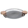 Tofaria Al Saif Gallery Steel Presentation, 3.5 x 36 x 29 cm, Round - Silver product image 1