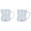 Al Saif Gallery Glass Cups Set, Thermal, 200 ml, 2 Pieces - Transparent product image 1