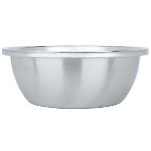 Al Saif Gallery Steel Salad Bowl, 24 cm - Silver product image