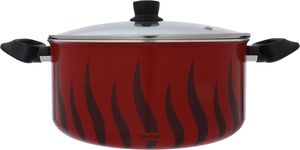 Tefal Tempo Flame Teflon Pot, 8 Liter, 28 cm - Red product image