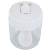 علبة زجاج السيف غاليري، مع ملعقة، بغطاء - شفاف product image 2
