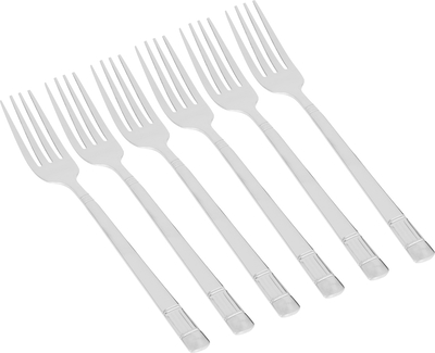 طقم شوك استيل السيف غاليري، 6 قطع - فضي product image 1