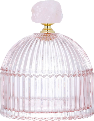 Al Saif Gallery Glass Cup, 10.5 x 10.5 x 13 cm, Round - Light Pink product image