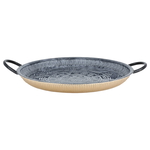 Al Saif Gallery Steel Serving Tray, 41x41x5 cm - Dark Grey product image 2