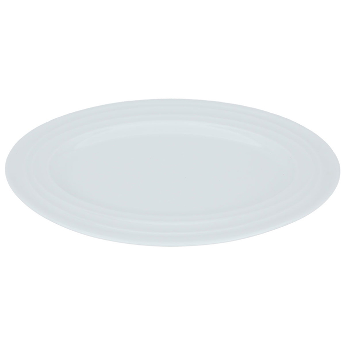 Al Saif Gallery porcelain plate, 36 cm, oval - white product image 2