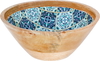 Al Saif Gallery Wooden Bowl Set, 3 Pieces, 10×4 cm - Blue Wood product image 7