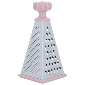 Al Saif Gallery Steel Grater, 11X11X23 Cm - Rose Silver product image