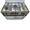 Dura DEGCFY9060A Elegant Steel gas oven, 5 burners, 90 x 60 cm, full safety - Silver product image 2