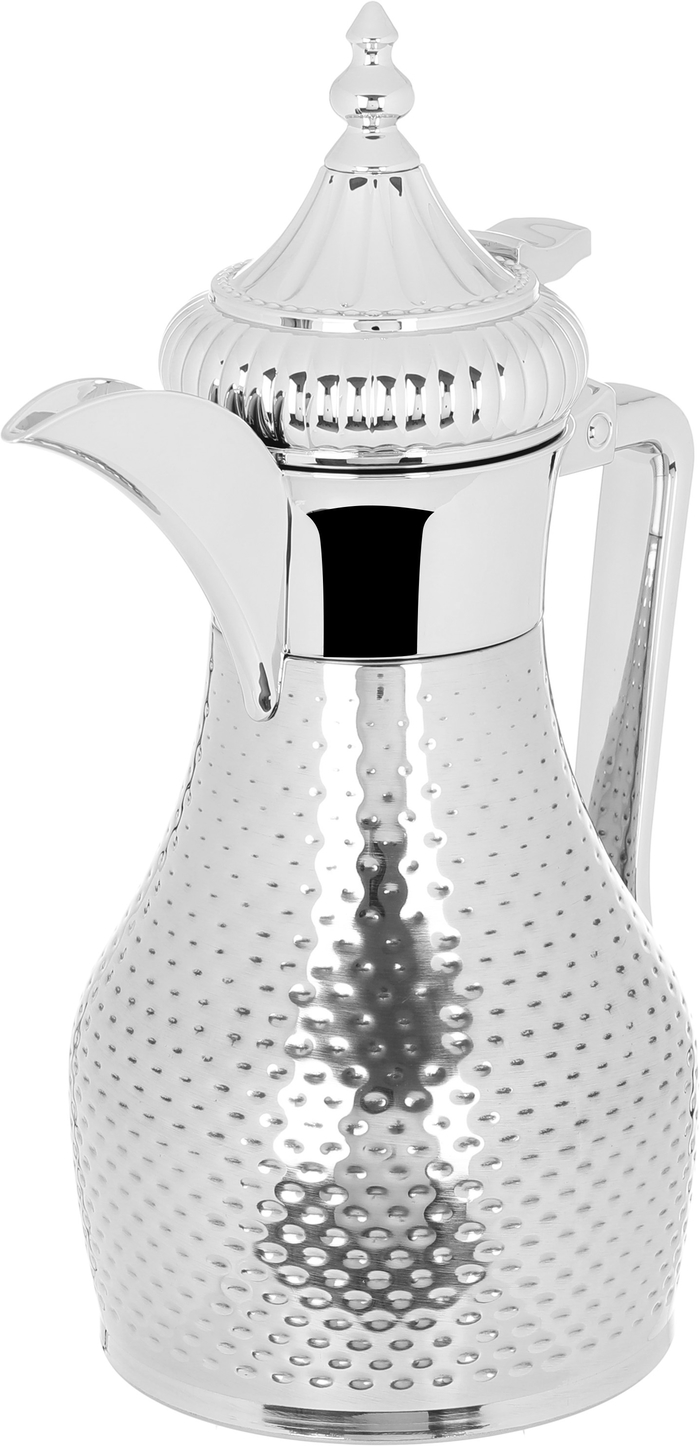 Tamim Steel Al Saif Gallery Dallah, 1 Liter, Pressure - Silver product image 3