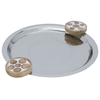 Tofaria Steel Al Saif Gallery, Round - Silver product image 1