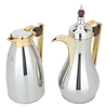 Alaa Steel Al Saif Gallery thermos set, 1 liter, wooden handle - silver product image 2