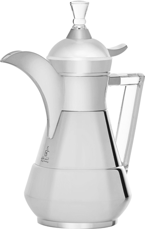 Al Saif Gallery Sulaiman Dallah Steel, 0.6 Liters - Silver product image