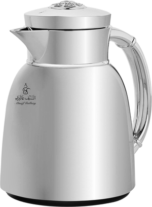 Al Saif Gallery Yatooq Thermal glass thermos, 650 ml - silver product image