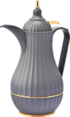 Al Saif Gallery Tamim Dallah Steel, 0.35 Liters - Dark Gray Golden product image 1