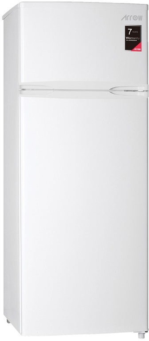 Arrow Defrost Refrigerator, 205 Liters, 7.2 Cubic Feet, Energy Saving, 2 Doors, Interior Lighting, RO2-320L - White product image