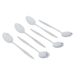 Al Saif Gallery steel tea spoons, 6 pieces, engraved - silver product image 4