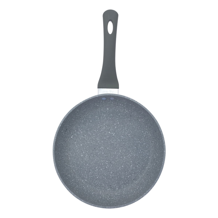 Rocky granite frying pan, 24 cm - grey product image 3