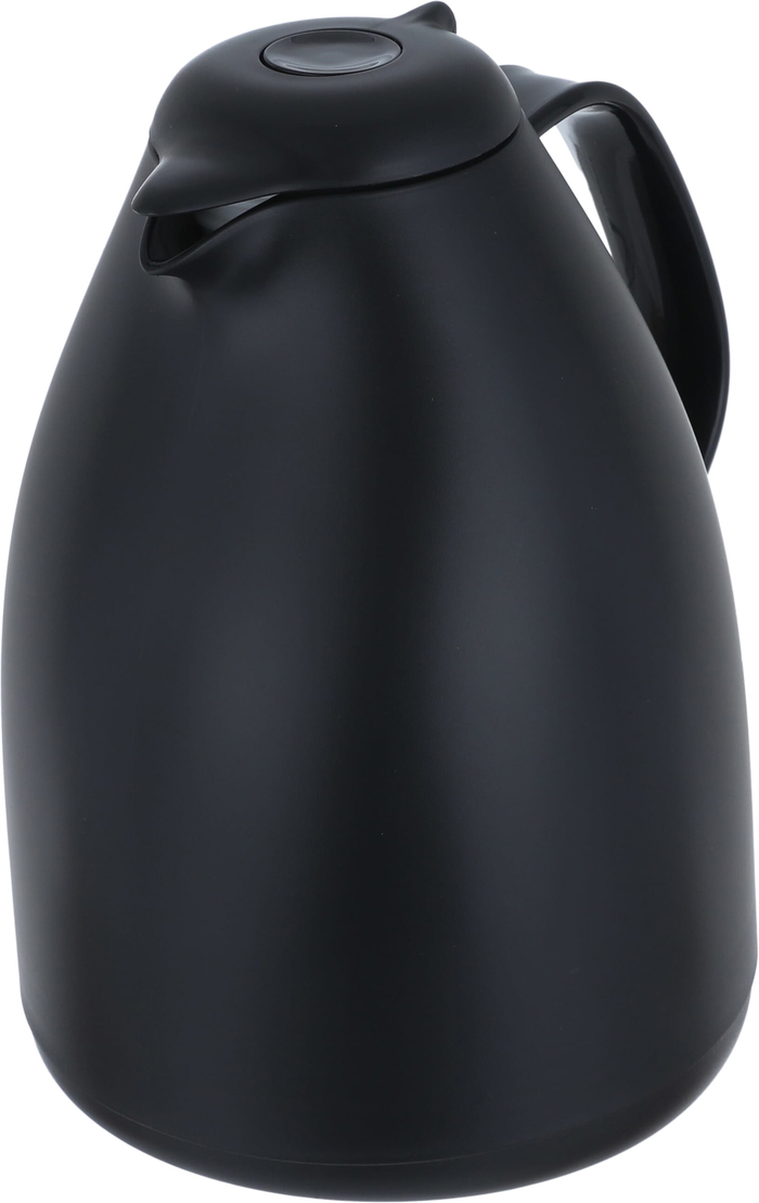 Elegance Penguin Thermos, 1 liter, glass inner container, plastic outer shell - black product image 4