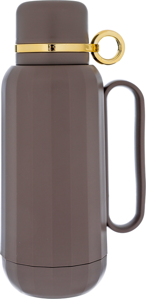 Rahal plastic thermos from Al Saif Gallery, 1 liter - Cappuccino product image