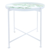 Al Saif Gallery plastic serving table, 48 x 48 x 47 cm - white product image 1