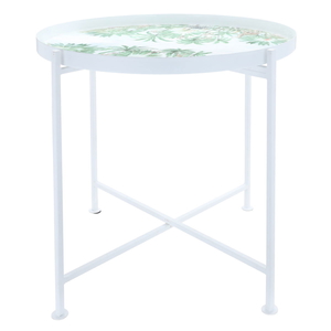 Al Saif Gallery plastic serving table, 48 x 48 x 47 cm - white product image