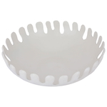 Al Saif Gallery Porcelain Serving Bowl, Round - Gray product image 2