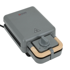 Edison Sandwich And Waffle Maker, 600 Watt, 2×1 - Dark Grey product image